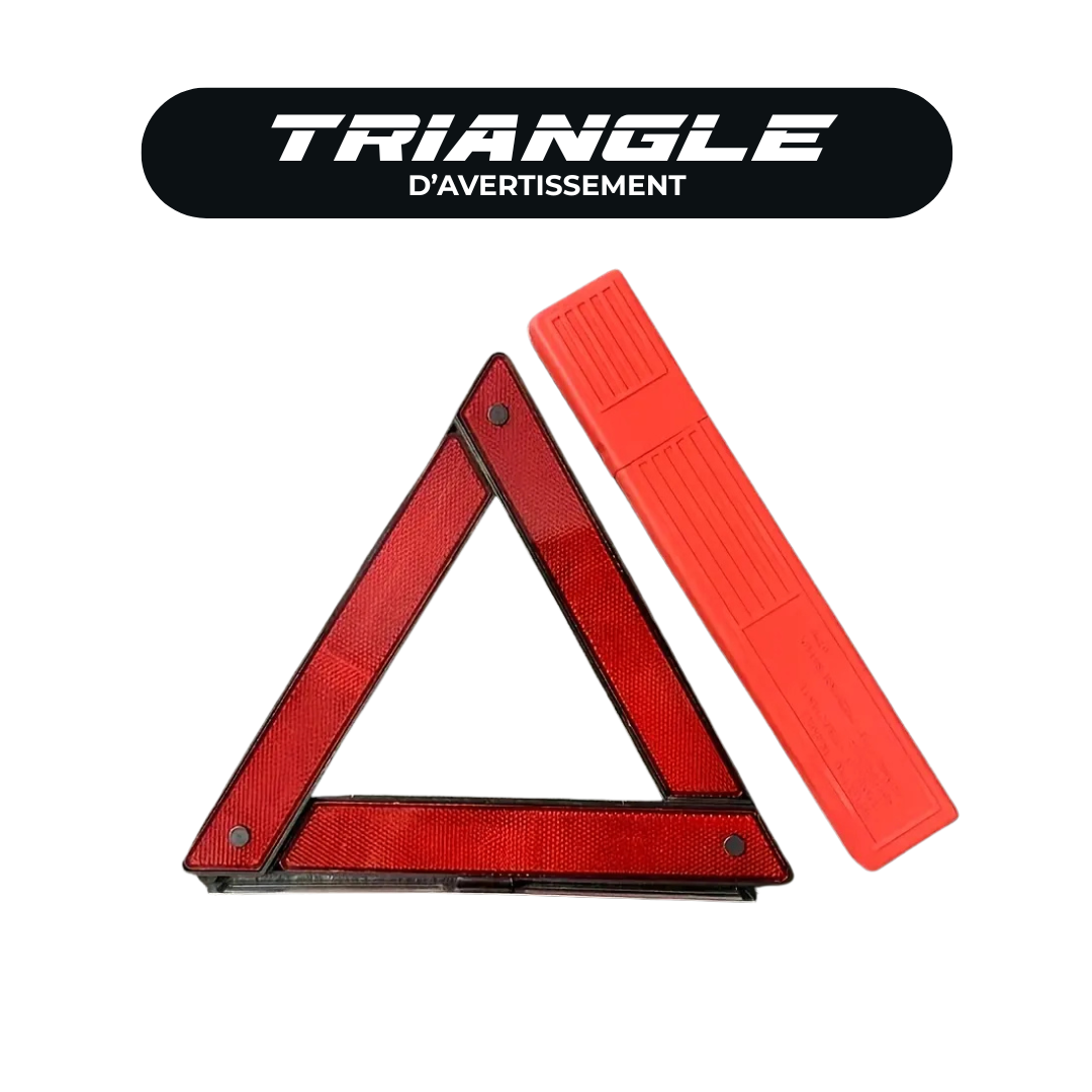 Triangle de Signalisation Pliable – Sécurité Auto & Camion