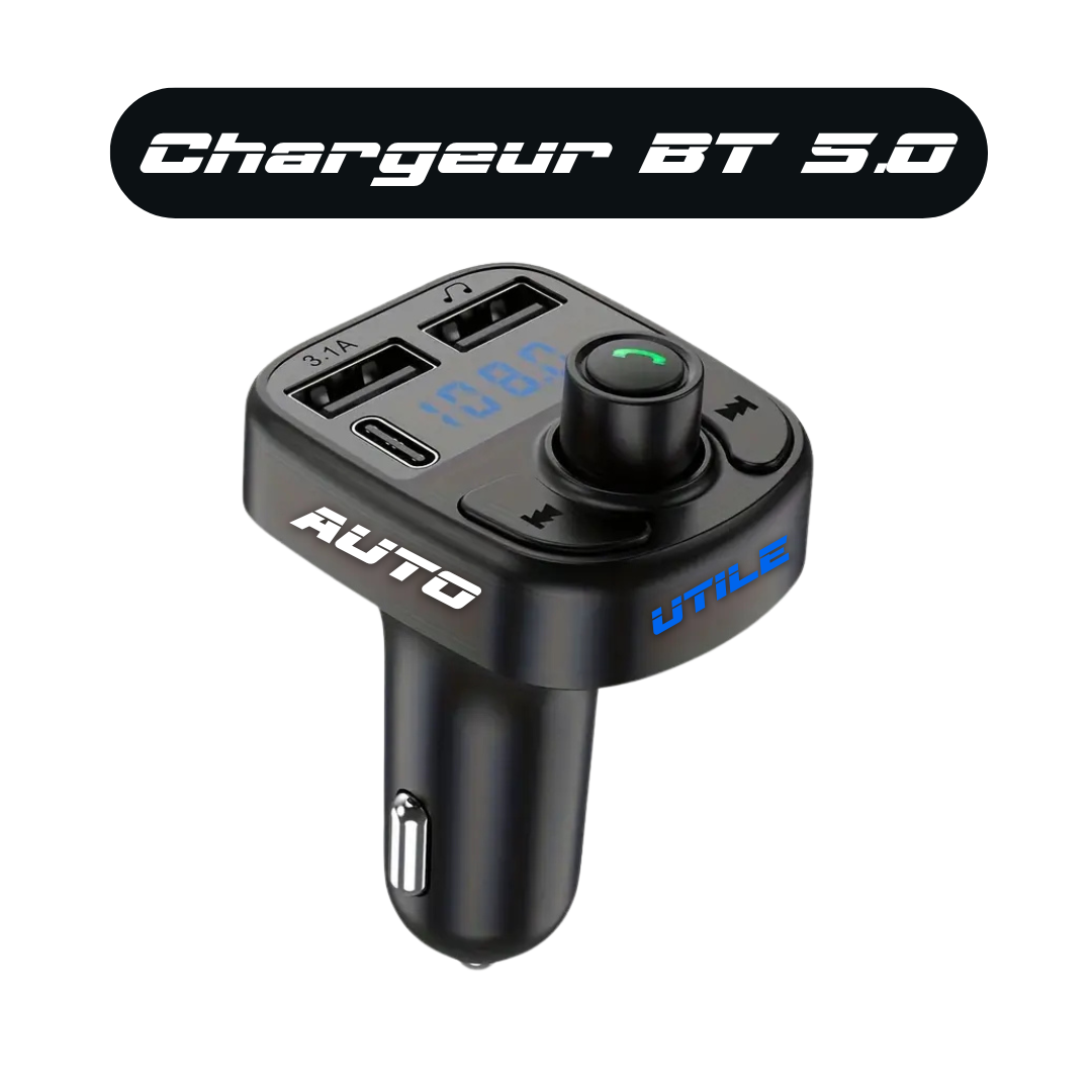Chargeur Voiture Multifonction BT 5.0