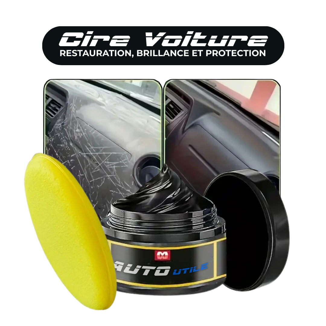 Cire 3 en 1 Auto – Brillance, Protection et Rénovation