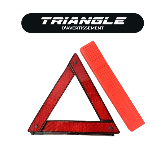 Triangle de Signalisation Pliable – Sécurité Auto & Camion